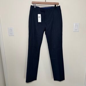 Lacoste Slim Fit Chino Pants Men's Size 30 Navy Blue Classic Preppy NWT